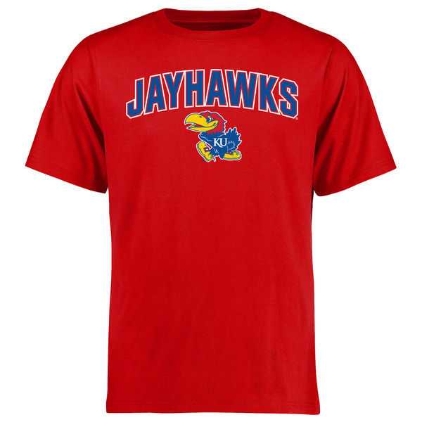 Kansas Jayhawks Proud Mascot WEM T-Shirt - Red,We sell and wholesale Kansas Jayhawks Proud Mascot WEM T-Shirt - Red on line form chian!